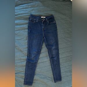 Levis High Rise Skinny Jean
